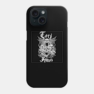 Tori Amos Death Metal Skeleton Skull Illustration Phone Case