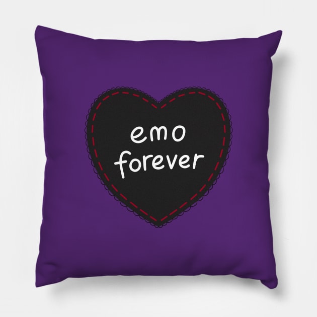 Emo Forever Pillow by IntraSomnium