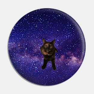 Space Cat Jasmine Pin