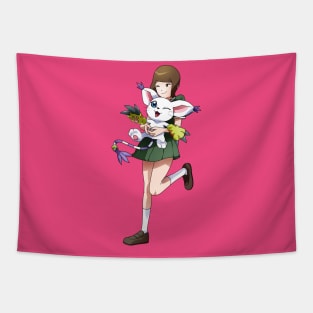 Digimon tri. Hikari and Tailmon Tapestry