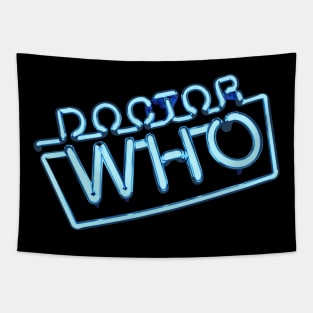 Classic Doctor Who Logo Tapestry