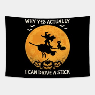 Why Yes Actually I Can Drive a Stick Tapestry