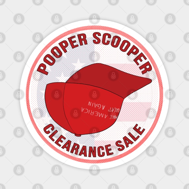 Pooper Scooper Clearance Sale Magnet by DiegoCarvalho