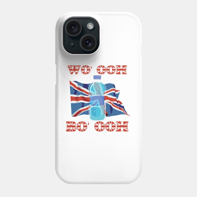 Water Bottle british accent meme Phone Case by the-Bebop