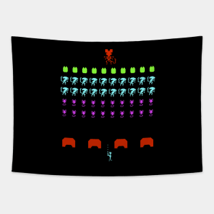 Alien Invaders Tapestry