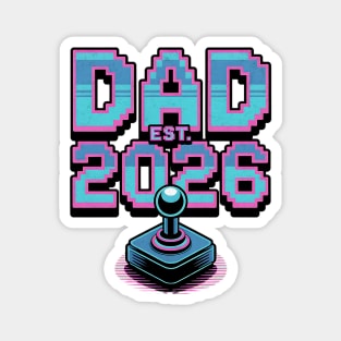Gamer Dad Leveling Up – Est. 2026 Magnet