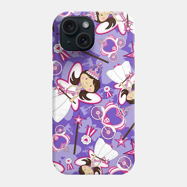 Cute Fairytale Princess Phone Case by markmurphycreative