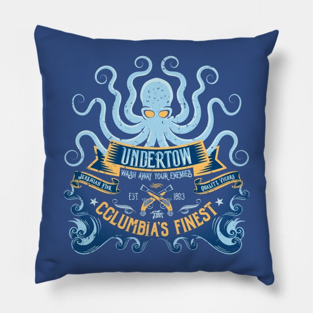 Bioshock Undertow Pillow by Sowseegg