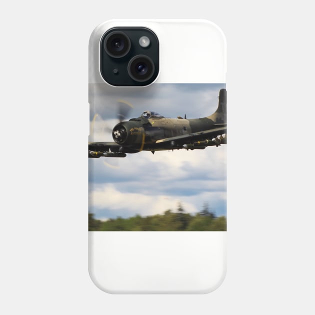 A-1 Skyraider "The Proud American" fast-pass Phone Case by acefox1