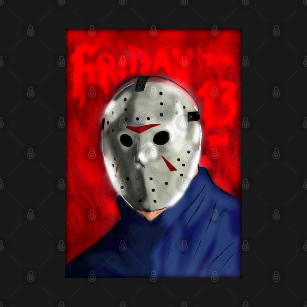 Jason Vorhees by MikeMeineArts