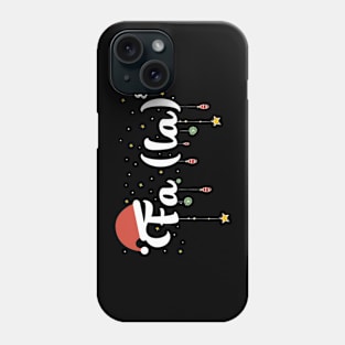 Fa la la 8 - Christmas Funny Phone Case