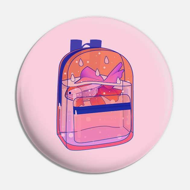 Bag Aquarium Pin by theladyernestember