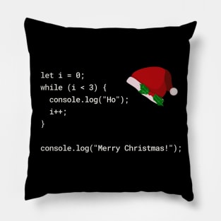Christmas Code | Web Developer JavaScript Pillow