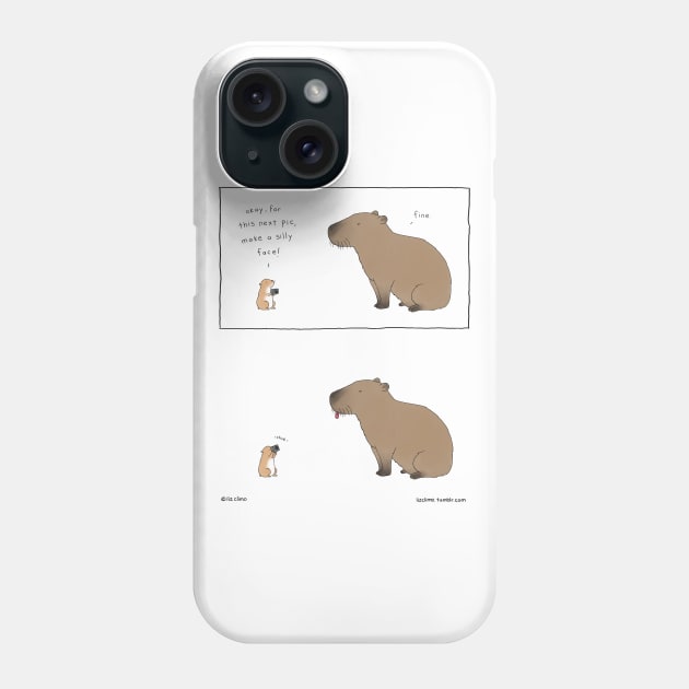 Silly Face Phone Case by Liz Climo