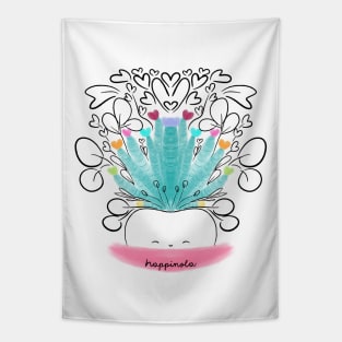 Molar Plant Illustration Tapestry