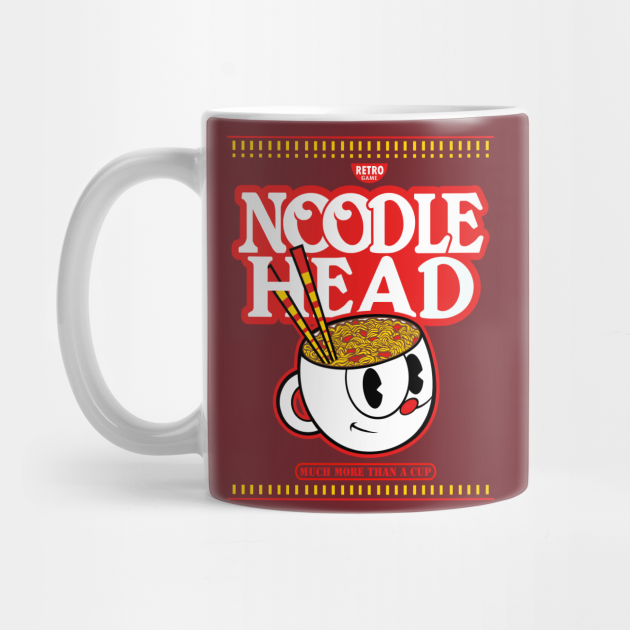 Noodle Head Cuphead Mug Teepublic