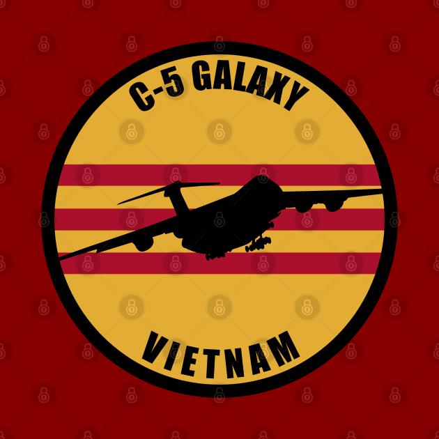 C-5 Galaxy Vietnam Patch by TCP