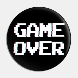 Game Over Pin