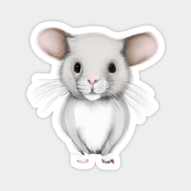 Cute Mouse Drawing Magnet by Play Zoo