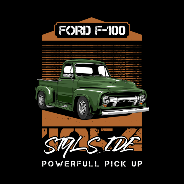 Retro F-100 Truck by milatees