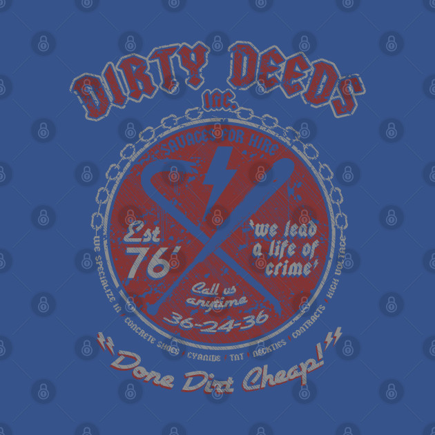 DIRTY DEEDS - Rock - T-Shirt