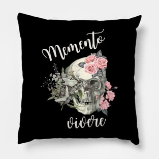 Memento Vivere Pillow