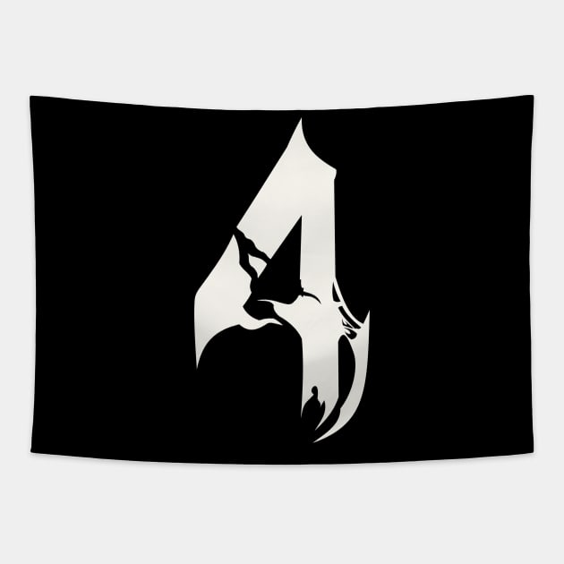 Re4 Symbol Tapestry by Masterpopmind