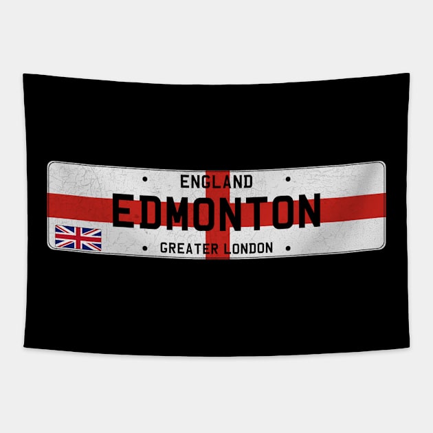 Edmonton Greater London England Tapestry by LocationTees