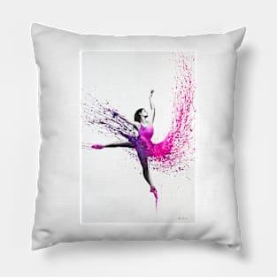 Pink Ballerina Pillow