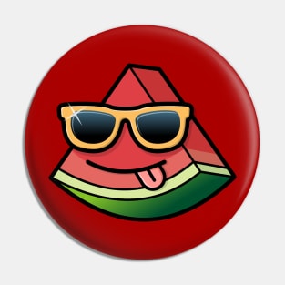 Watermelon Cartoon Pin