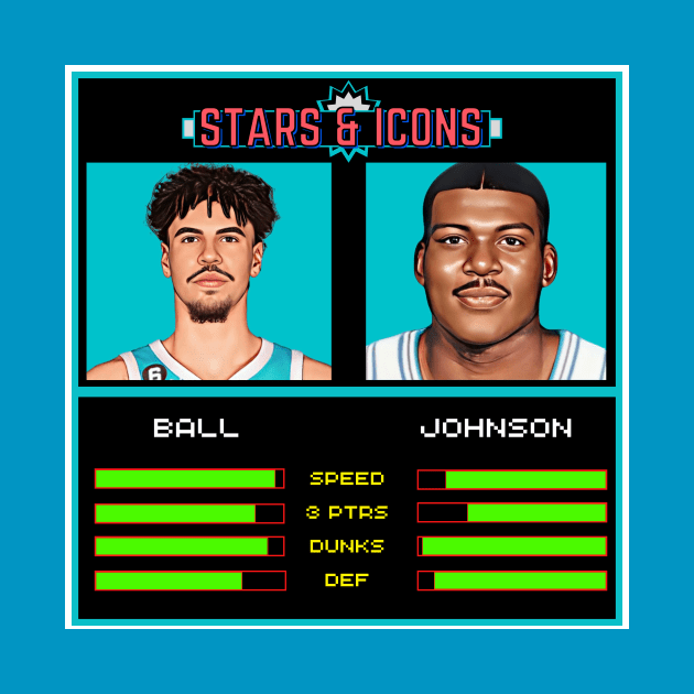 Ball & Johnson - NBA Jam “Stars & Icons” Edition by M.I.M.P.