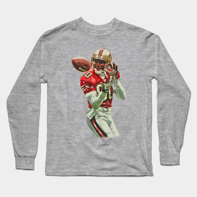 49ersRule Jerry Rice Long Sleeve T-Shirt