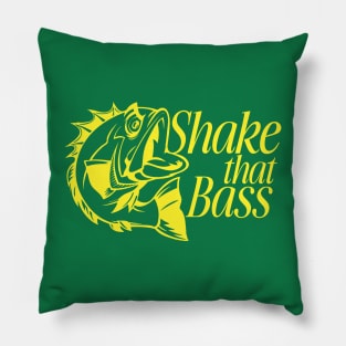 Shake that bass Retro Pillow