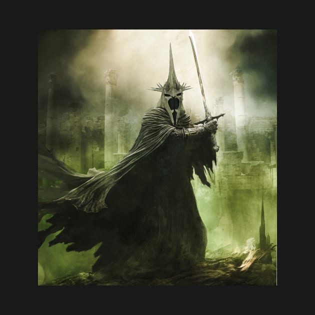 Witch-king of Angmar-The Lord of the Nazgûl by mustaphadesign