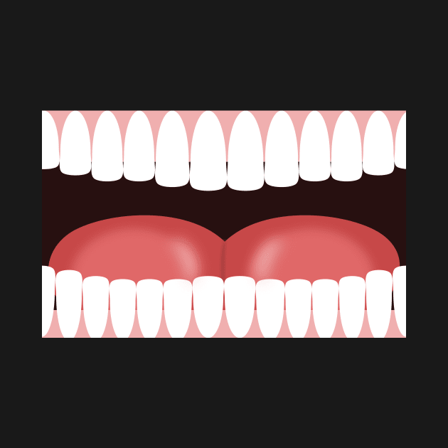 Mouth, teeth, tounge, smile by designInk