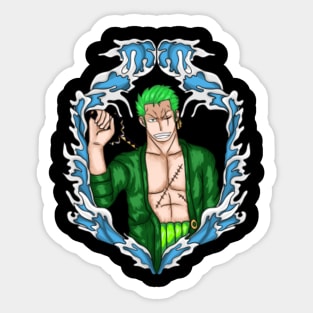 One Piece Sticker – Zoro – Acid Ink Designs