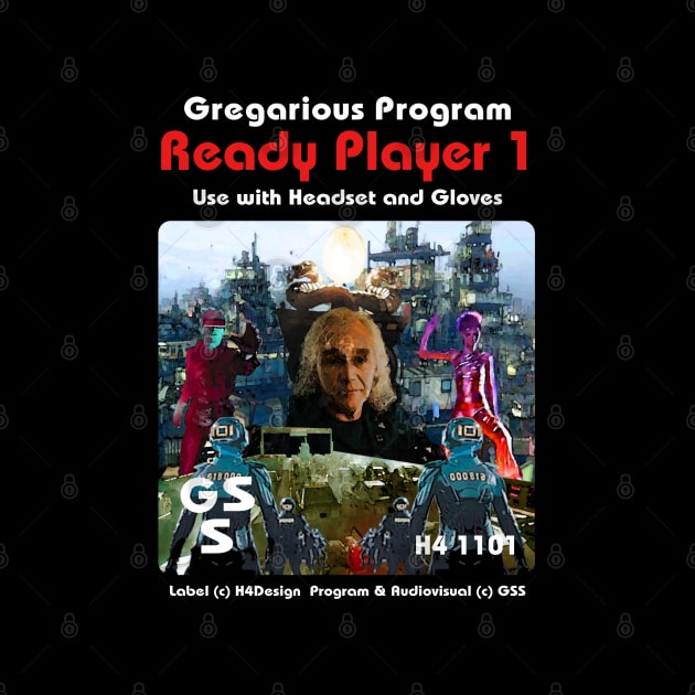 Ready Player 1 Game Label by H4Design