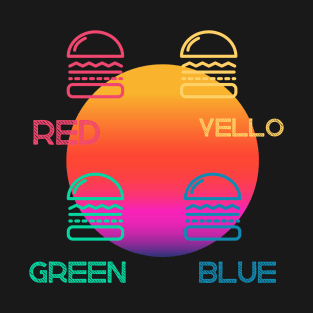 Colour Burger T-Shirt