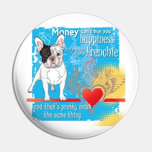 Adopt a Frenchie Pin