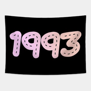 1993 birthday women girl Tapestry