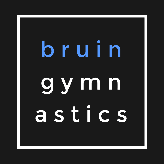 Bruin Gymnastics Pocket Design by jordynslefteyebrow