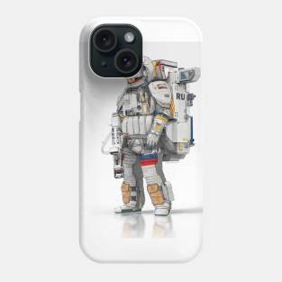 Russian space warrior Phone Case