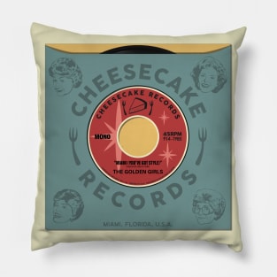 The Golden Girls' Hit Song (Vinyl in Sleeve) Pillow