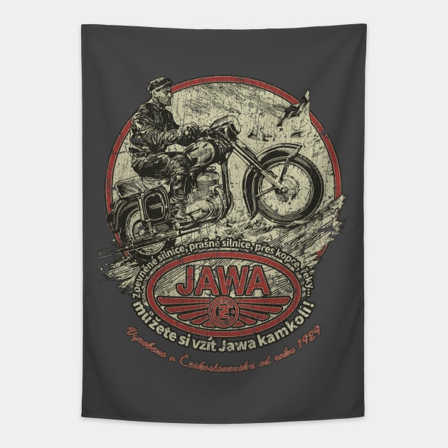 Jawa Motorcycles 1929 Tapestry by JCD666