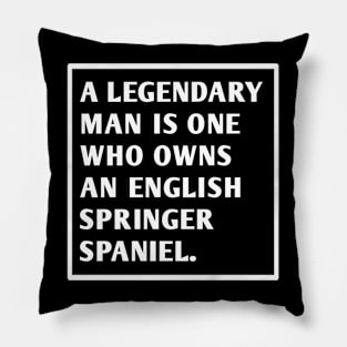 English Springer spaniel Pillow