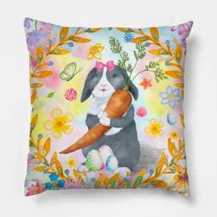 Bunny Bounty Pillow