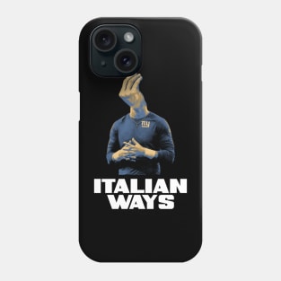 Italian Ways Hand Gesture Phone Case