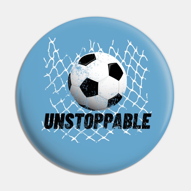 Unstoppable - soccer champion Pin by SW10 - Soccer Art