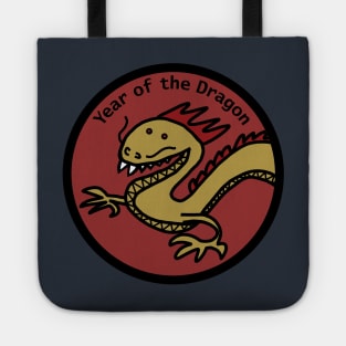 Year of the Dragon Portrait Tote