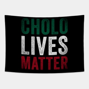 Cholo Lives Matter Tapestry